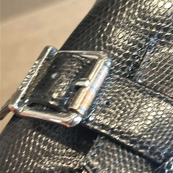 Vionic Mallory Clog Black Embossed Slip-on Mule Women’s Size 6 - Picture 17 of 17